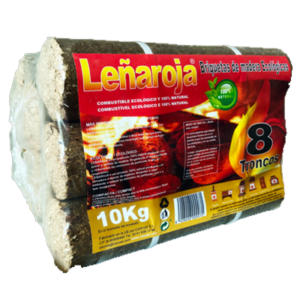 Briquetas De Madera Biomasa P/ Parrillas/calefaccion X 10kg